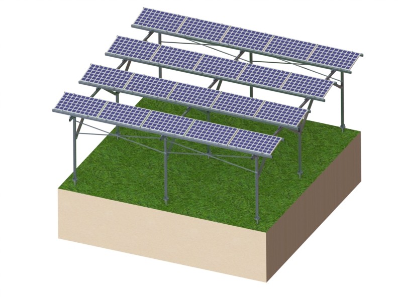 Montagem Solar Agrícola