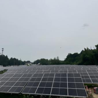 Sistema de montagem solar em solo de aço de 4,5 MW