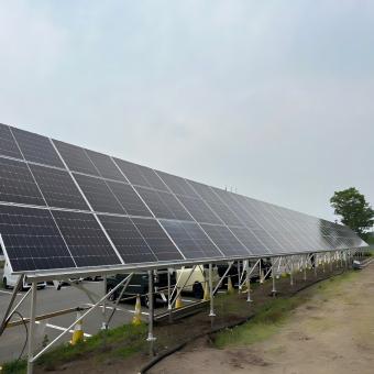 sistema à terra solar de alumínio da montagem da fundação da pilha do parafuso 70.8KW