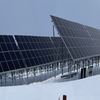Sistema de montagem no solo de 6 MW